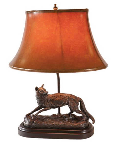 Classic Fox in the Wild Lamp