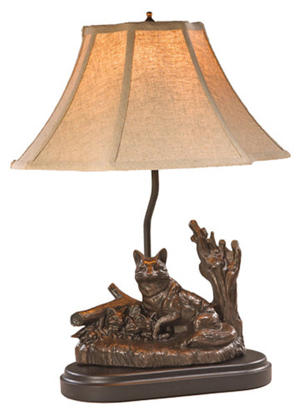 Female Fox Lamp